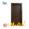 UL listado Interior Interior Classificado Provo de porta de som do design para hotéis Wood Modern Doors